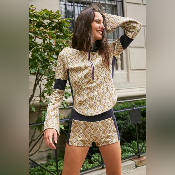 Free People Other - NWT Free People [FP Movement] Solstice Set Jacket Shorts 2-Piece Outfit Small